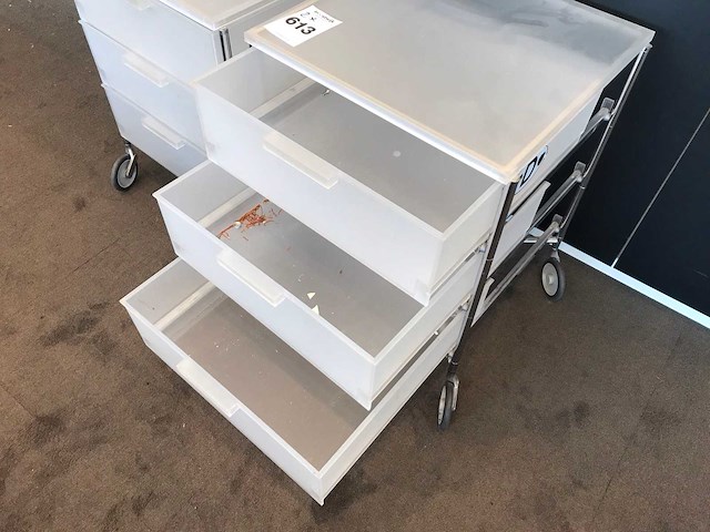 Kartell mobil ladekast (2x) - afbeelding 4 van  5