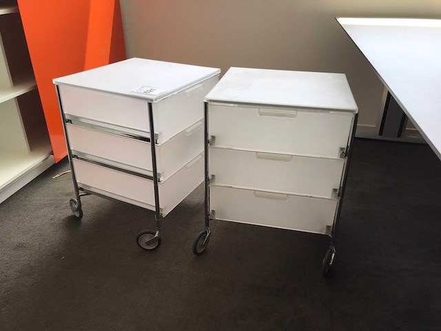 Kartell mobil ladekast (2x) - afbeelding 2 van  3