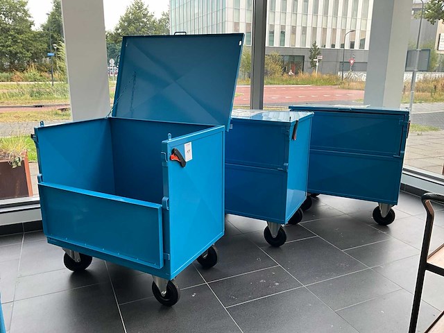 Kartonnen container (3x) - afbeelding 1 van  5