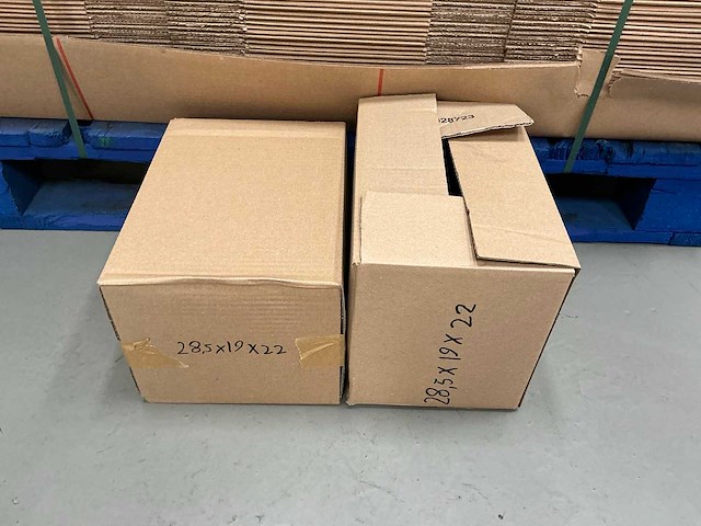 Kartonnen doos - 28,5x19x22 cm (1620x) - afbeelding 5 van  7