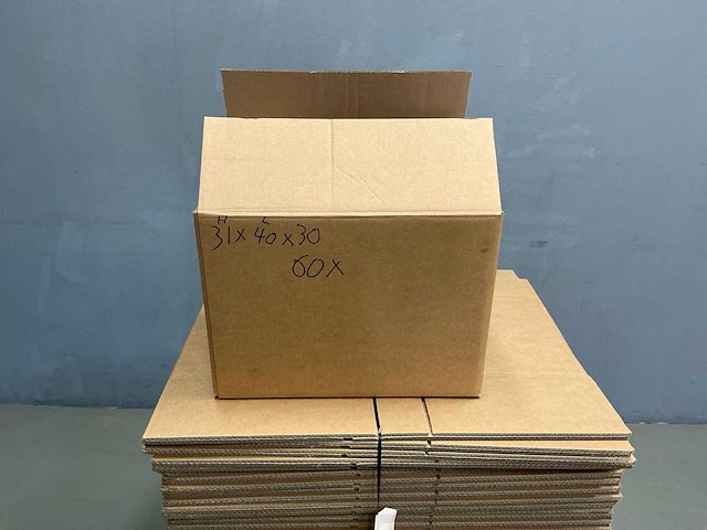 Kartonnen doos - 40x30x31 cm (60x) - afbeelding 4 van  6