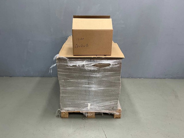 Kartonnen doos - 43x32x28 cm (120x) - afbeelding 2 van  7