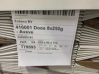 Kartonnen doos (230 x 82 x 112 mm) (2925x) - afbeelding 4 van  4
