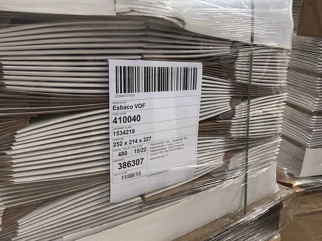 Kartonnen doos (252 x 214 x 227 mm) (1440x) - afbeelding 5 van  5