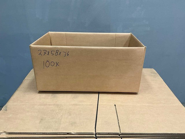 Kartonnen doos 27x58x36 cm (100x) - afbeelding 5 van  7