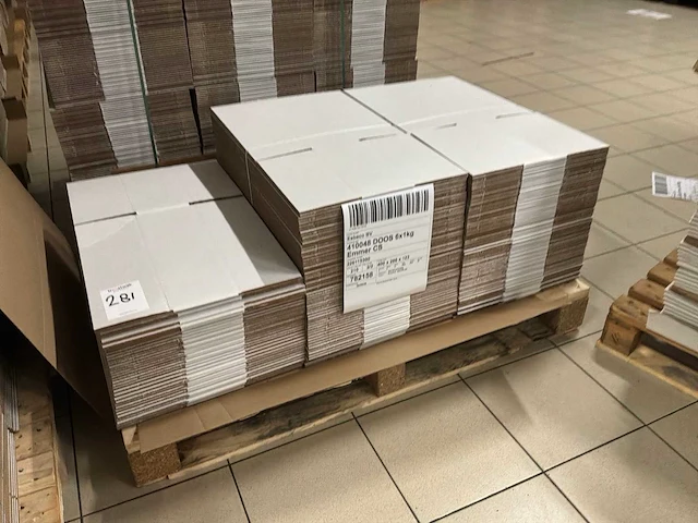 Kartonnen doos (400 x 266 x 123 mm) (150x) - afbeelding 1 van  1