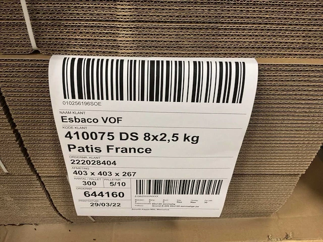 Kartonnen doos (403 x 403 x 267 mm) (135x) - afbeelding 2 van  2