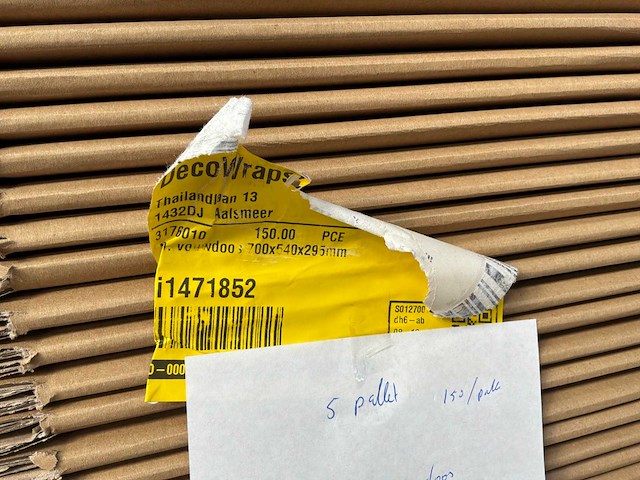 Kartonnen doos (750x) - afbeelding 5 van  5