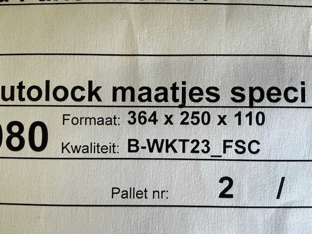 Kartonnen doos (900x) - afbeelding 4 van  4