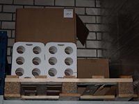 Kartonnen draagtrays / bierdragers in 5 dozen. ca. 750 stuk. - afbeelding 1 van  2