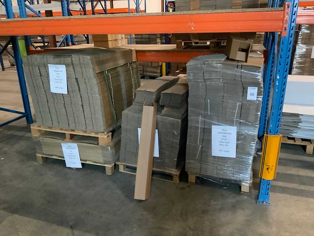 Kartonnen koker vouwdoos (3824x) - afbeelding 1 van  5