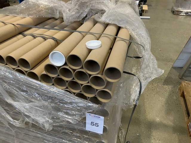 Kartonnen kokers (220x) - afbeelding 2 van  2