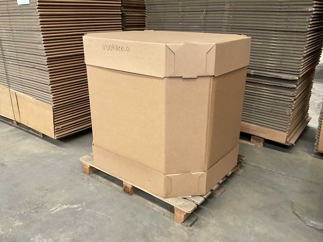 Kartonnen octabin (770x) - afbeelding 1 van  5