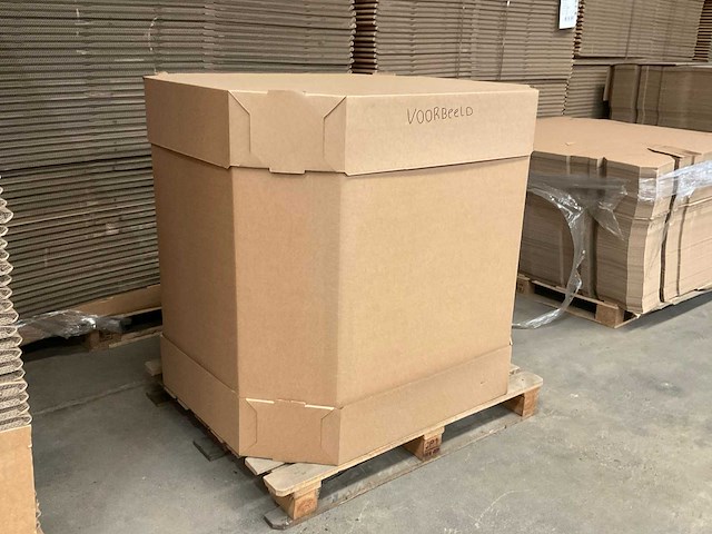 Kartonnen octabin (770x) - afbeelding 1 van  4