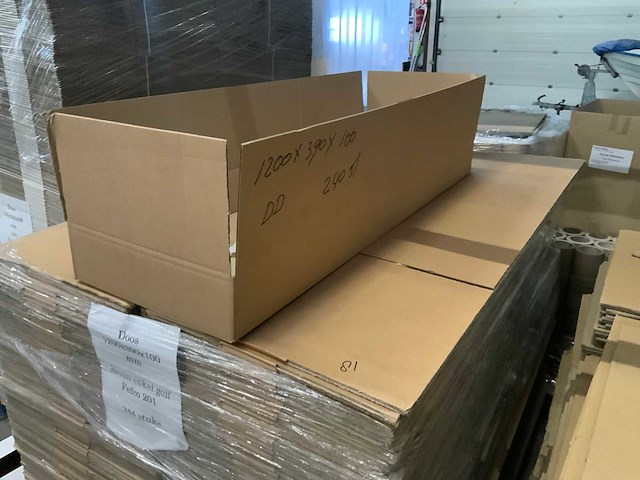 Kartonnen vouwdoos (2364x) - afbeelding 3 van  4