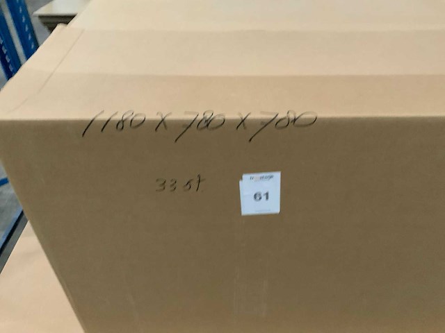 Kartonnen vouwdoos (33x) - afbeelding 1 van  1