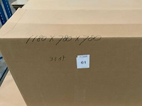 Kartonnen vouwdoos (33x) - afbeelding 1 van  1