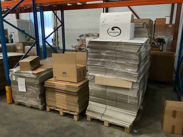 Kartonnen vouwdoos (673x) - afbeelding 1 van  4