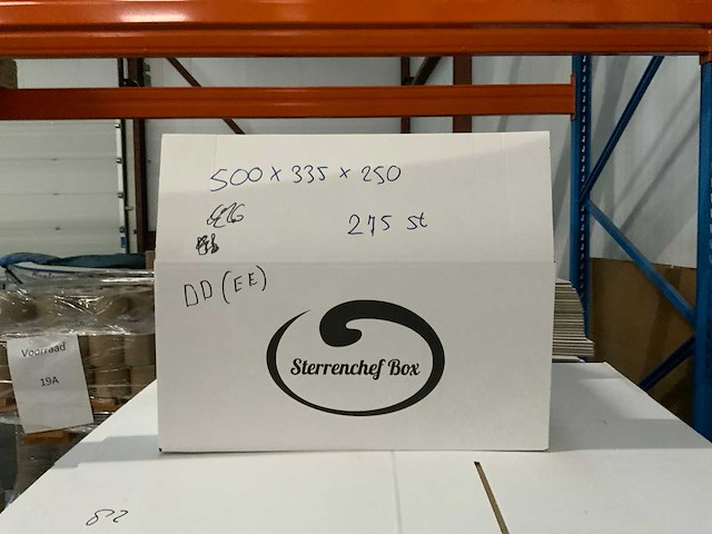 Kartonnen vouwdoos (673x) - afbeelding 2 van  4