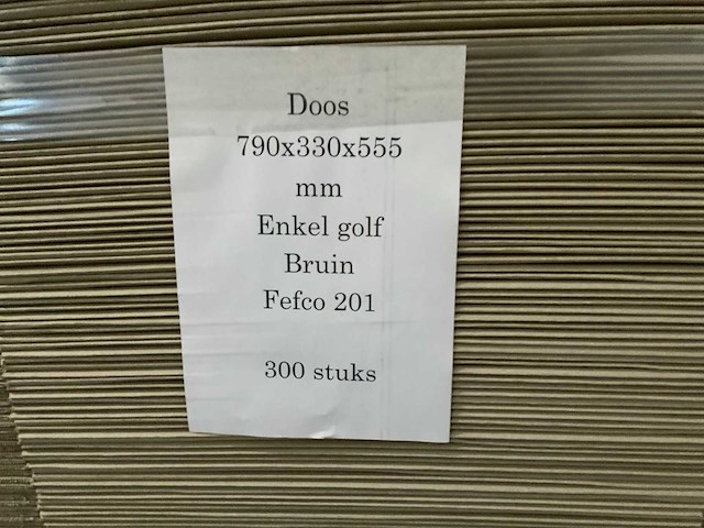 Kartonnen vouwdoos (900x) - afbeelding 3 van  3