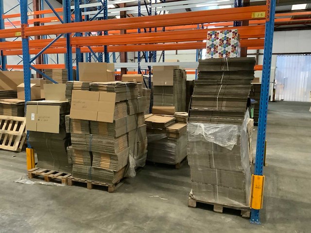 Kartonnen vouwdozen (1110x) - afbeelding 1 van  3