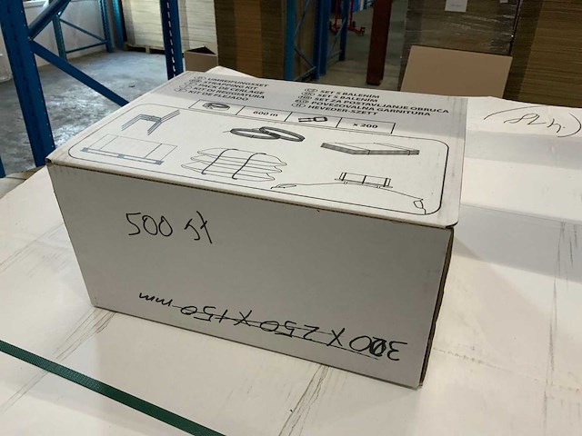 Kartonnen vouwdozen (2775x) - afbeelding 1 van  5