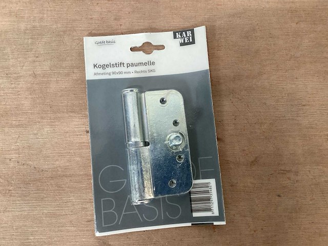 Karwei kogelstiftpaumelle 90x90mm (90x) - afbeelding 1 van  3