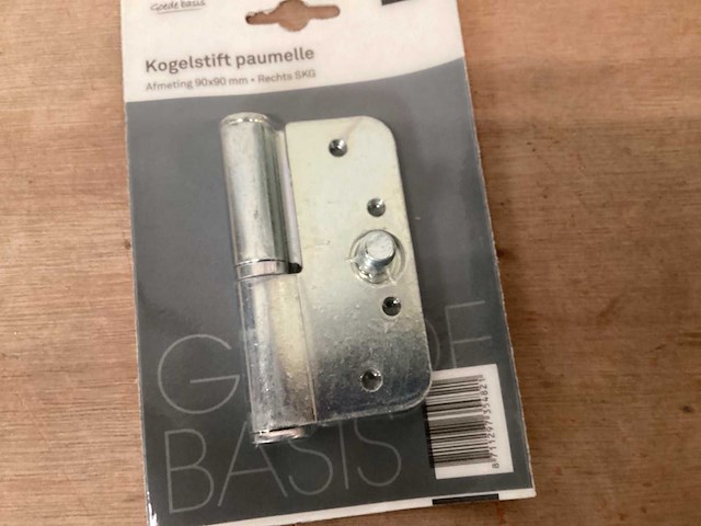 Karwei kogelstiftpaumelle 90x90mm (90x) - afbeelding 3 van  3