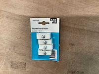 Karwei paneelverbinder, kunststof, 4 stuks (67x) - afbeelding 1 van  2