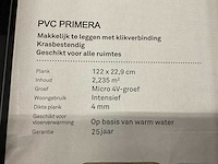 Karwei primera pak á 2.235m2 click pvc (4x) - afbeelding 3 van  4