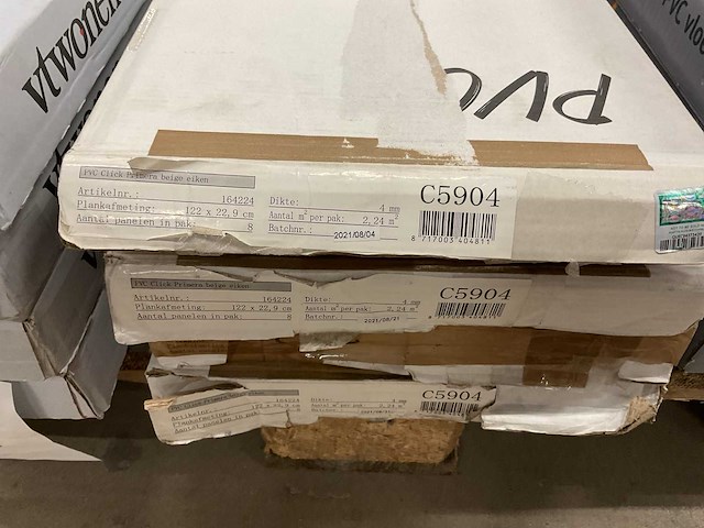 Karwei primera pak á 2.235m2 click pvc (4x) - afbeelding 4 van  4