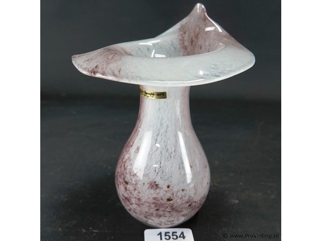 Kaspar single art glazen vaas - afbeelding 1 van  5