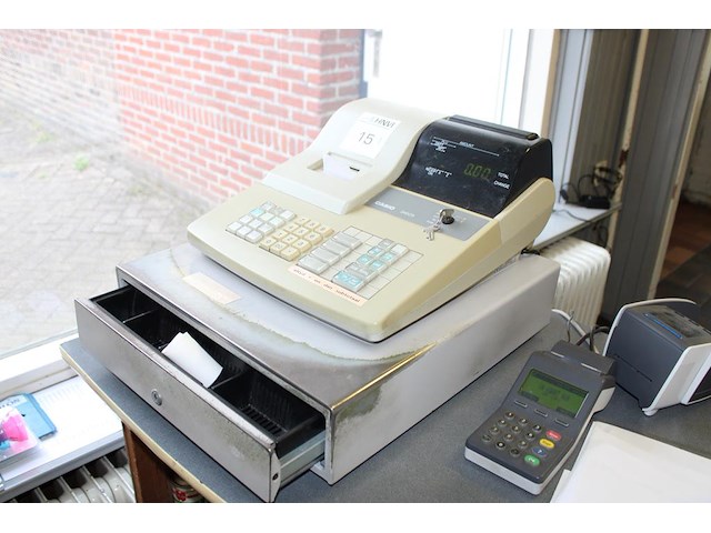 Kassa casio 240cr. - afbeelding 1 van  2