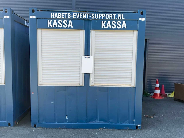 Kassa container 10 ft - afbeelding 2 van  2