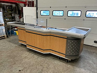 Kassa inrichting / lopende band - afbeelding 1 van  10