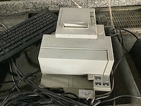 Kassa met bonnen printer - cash register - afbeelding 3 van  5