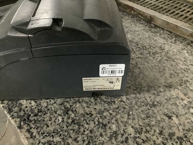 Kassa met bonnen printer - cash register - afbeelding 5 van  5