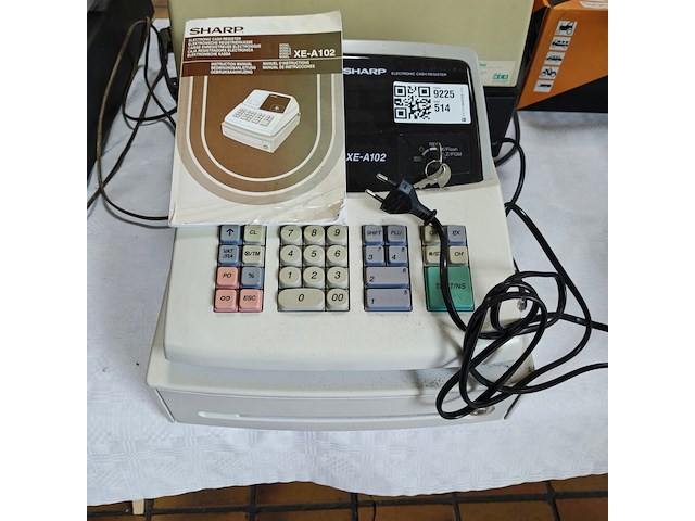 Kassa, sharp, xf-a102 - afbeelding 1 van  2