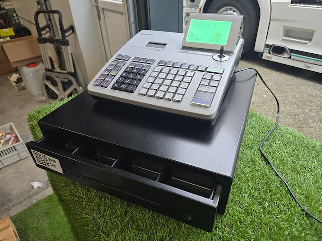 Kassa systeem met geldlade casio, se-s400 - afbeelding 5 van  6