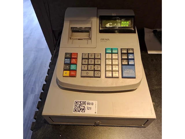 Kassasysteem met geldlade sigma, cr2000 - afbeelding 1 van  8