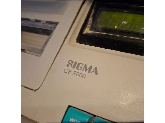 Kassasysteem met geldlade sigma, cr2000 - afbeelding 2 van  8