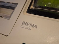 Kassasysteem met geldlade sigma, cr2000 - afbeelding 2 van  8