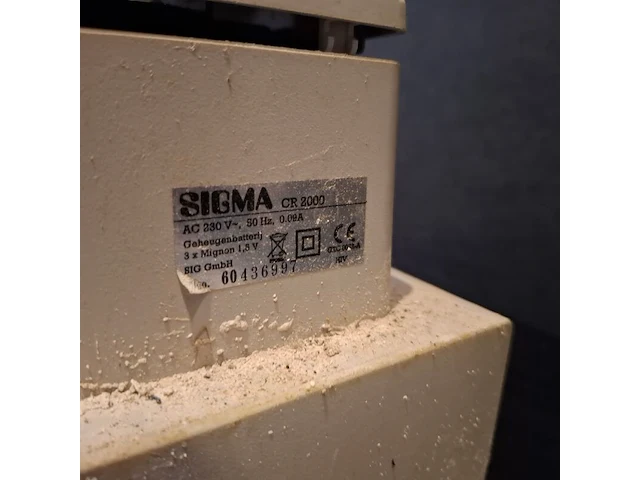 Kassasysteem met geldlade sigma, cr2000 - afbeelding 6 van  8