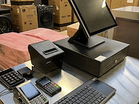 Kassasysteem met o.a. pinapparaat, kassalade, bonnenprinter, scherm - afbeelding 1 van  5