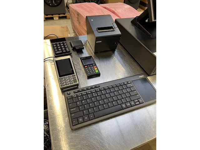 Kassasysteem met o.a. pinapparaat, kassalade, bonnenprinter, scherm - afbeelding 4 van  5