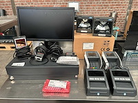 Kassasysteem met pinapparaten, scanners, valsgelddetectoren - afbeelding 1 van  12