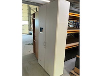 Kast 100x40x207-218cm (2x) - afbeelding 1 van  2