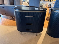 Kast 3 lades tower, zwart - afbeelding 2 van  8