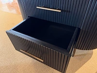 Kast 3 lades tower, zwart - afbeelding 6 van  8