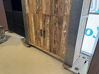 Kast, bruin gemêleerd - afbeelding 3 van  4